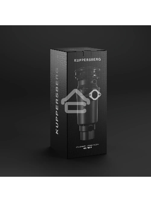 Измельчитель отходов Kuppersberg WSS 750 B, High-Tech, мощность 750 Вт, 3800-4200 об/мин, защита от перегрева, авто выключение, DC мотор, уровень шума 75 дБ, цвет черный