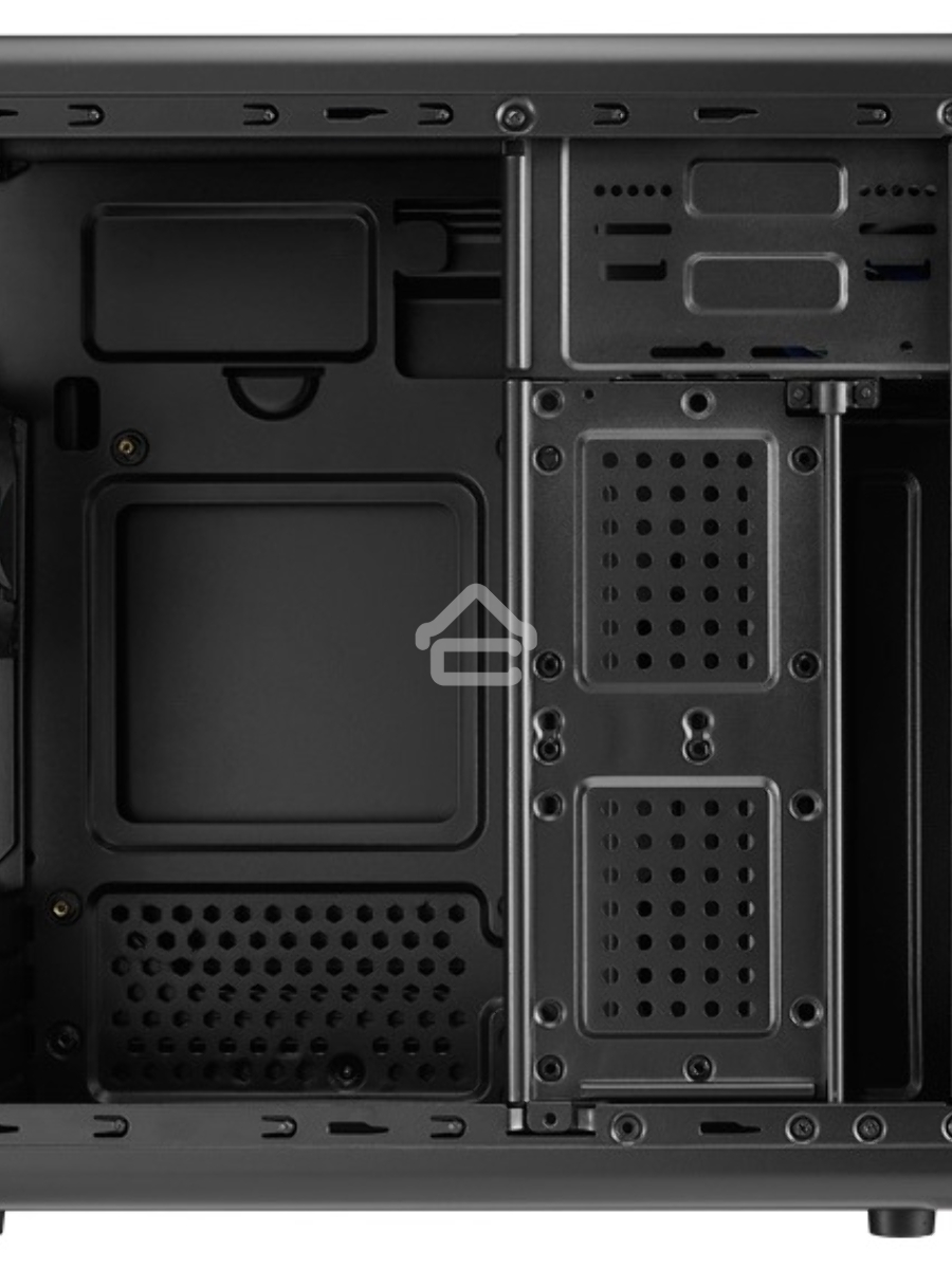Корпус Aerocool / Formula Qs-182 черный без БП mATX 2x120mm 2xUSB2.0 1xUSB3.0 audio