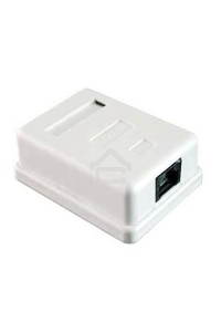 Розетка GEMBIRD NA212 RJ-45 кат.5e внешняя 1 порт, 110&Krone