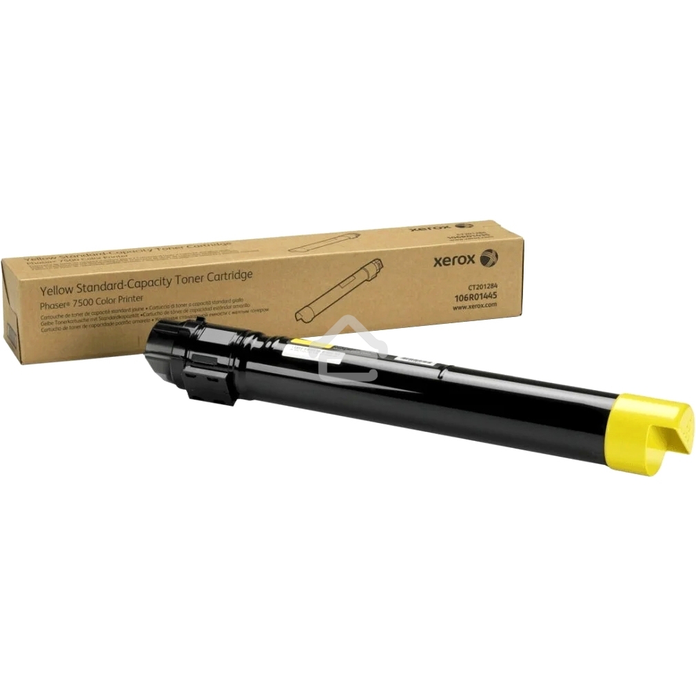 Картридж лазерный XEROX 106R01445 желтый для Phaser 7500 (17800 стр.)(Channels)