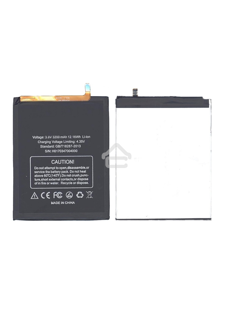 Аккумуляторная батарея BAT16523200 для Doogee Y6, Y6c 3200mAh 3,8V