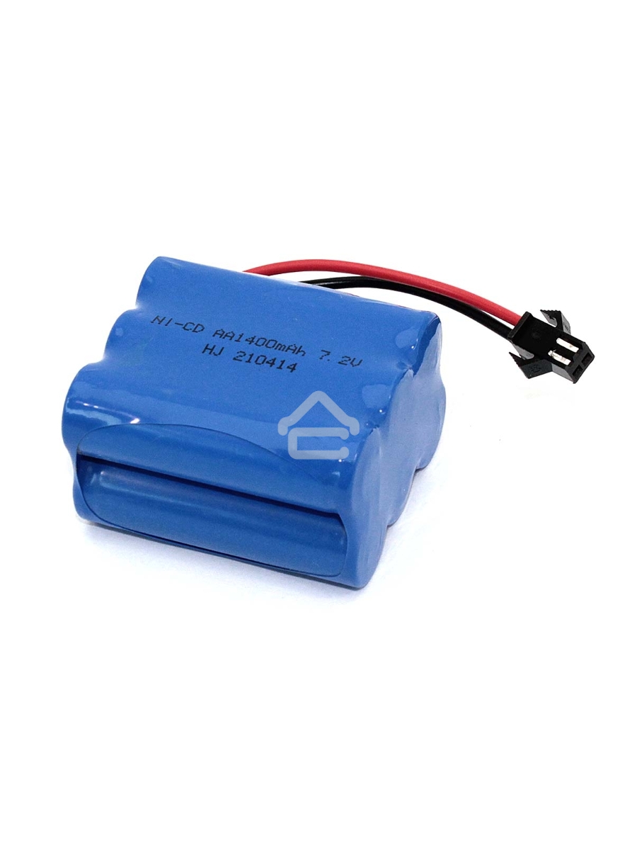 Аккумулятор Ni-Cd 7.2V 1400 mAh AA Row разъем SM