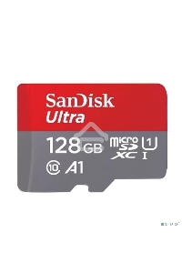 Флеш карта microSD 128GB SanDisk microSDXC Class 10 Ultra UHS-I A1 140MB/s