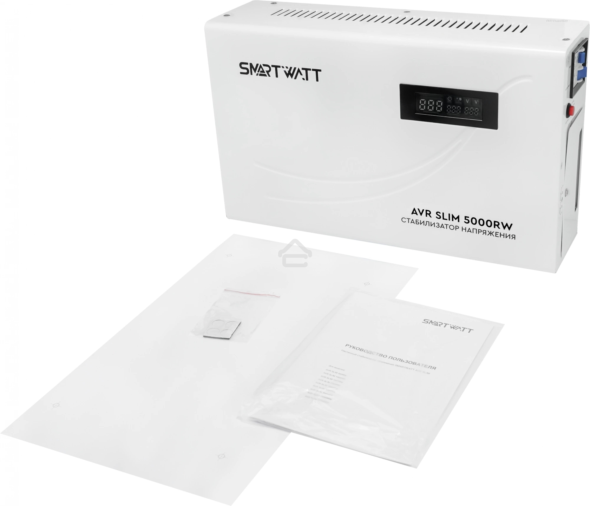 Стабилизатор напряжения настенный SMARTWATT AVR SLIM 5000RW