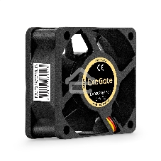 Вентилятор для корпуса ExeGate EX06025B3P-24 черный, 60 мм, 5100 об/мин, 34 дБ, 3 pin