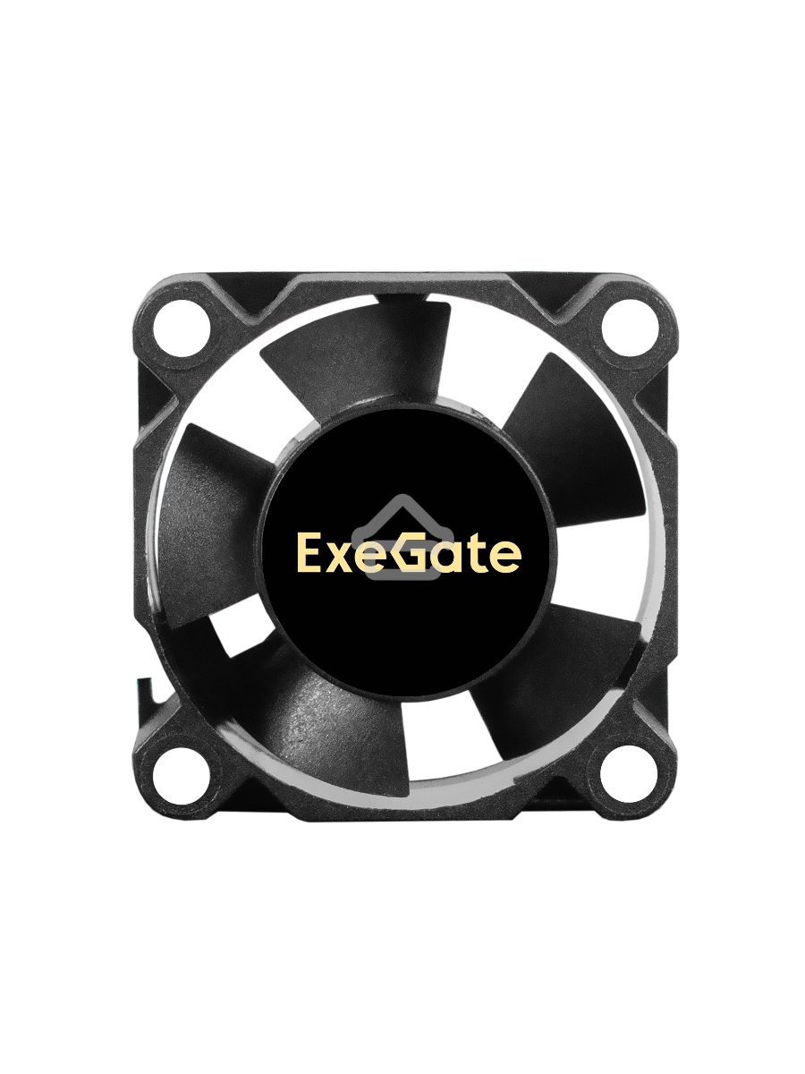 Вентилятор для корпуса ExeGate EX03010B3P черный, 30 мм, 10500 об/мин, 29 дБ, 3 pin