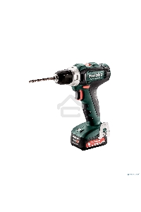 Дрель-шуруповерт Metabo PowerMaxx BS 12 601036500, Аккумуляторный, 12В, 2 АКБ, Кейс