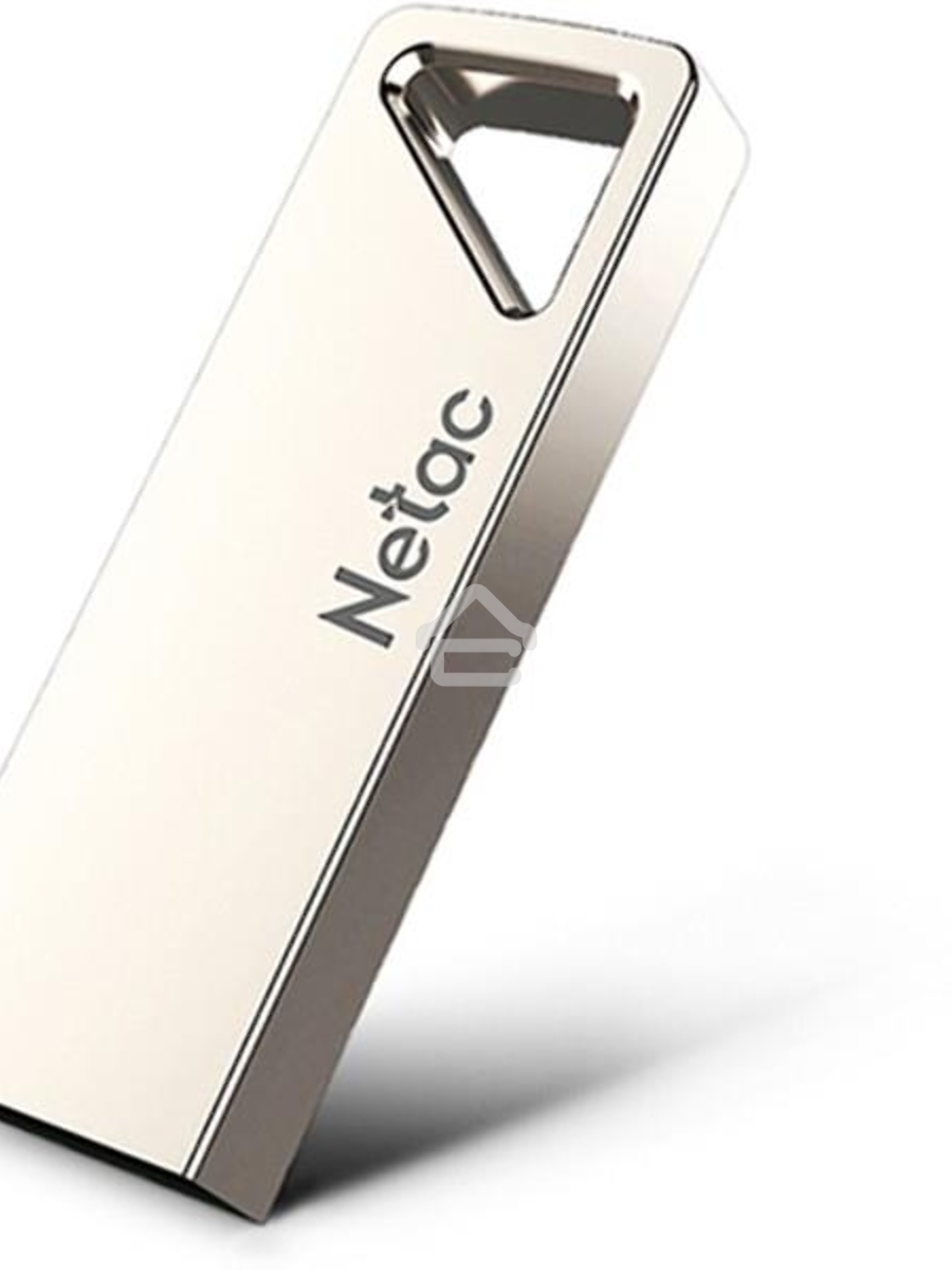 Флеш диск Netac U326 NT03U326N-008G-20PN 8Gb, USB2.0, металлическая плоская
