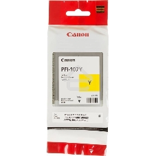 Картридж струйный Canon PFI-107Y (6708B001) желтый (130 мл) для Canon iP F680/685/780/785