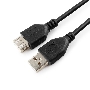 Кабель Gembird PRO CCF-USB2-AMAF-15 USB 2.0 кабель удлинительный 4.5м AM/AF позол.конт., фер.кол., пакет