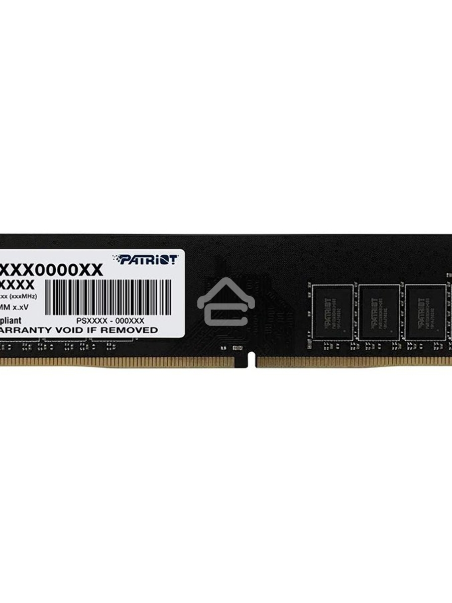 Оперативная память Patriot Signature, DDR4, 16GB (1x16 GB), 2400 MHz, CL17, DIMM