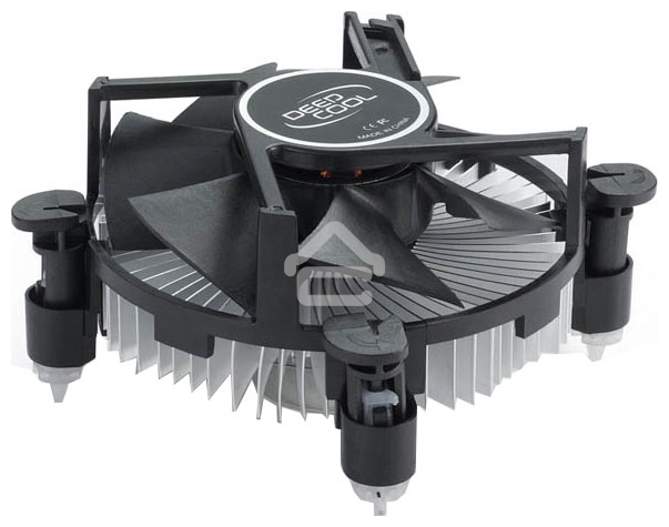 Кулер для процессора DEEPCOOL CK-11509 черный, 92 мм, алюминий, 2200 об/мин, 26.8 дБ, 3 pin, 65 Вт, 56 мм