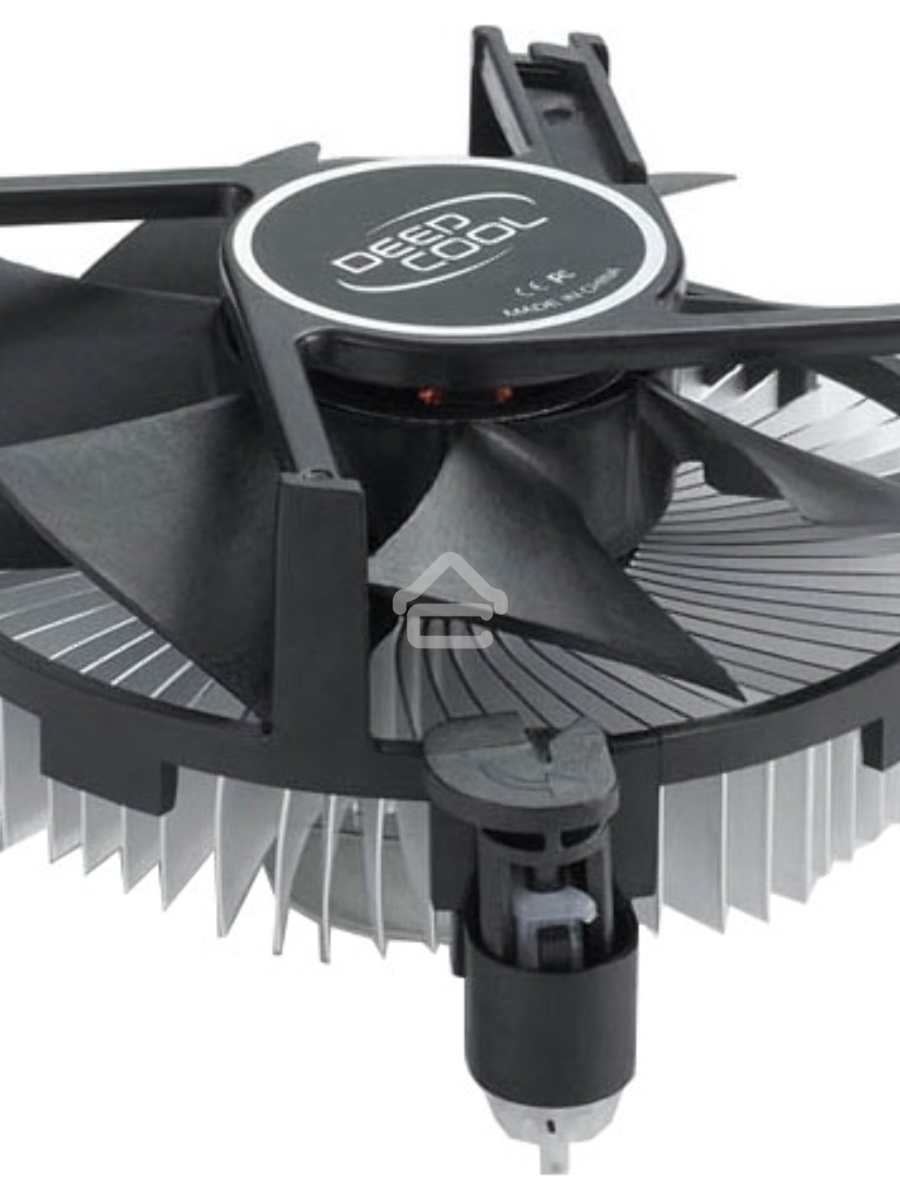 Кулер для процессора DEEPCOOL CK-11509 черный, 92 мм, алюминий, 2200 об/мин, 26.8 дБ, 3 pin, 65 Вт, 56 мм