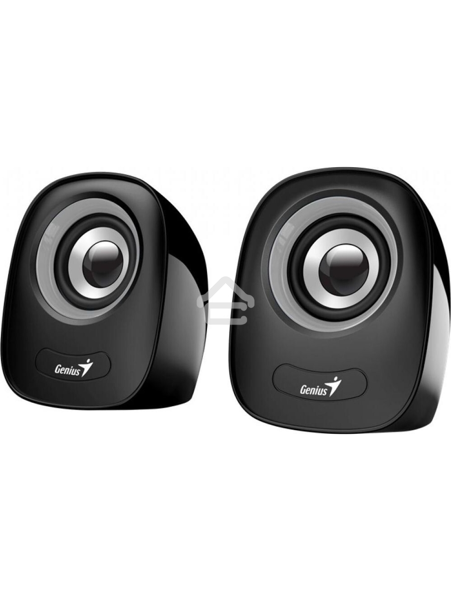 Колонки, PC speakers Genius SP-Q160,GRAY,USB, 2.0, Power Output 6W, Sensitivity: 80 Db, 3.5 mm jack., цвет серый