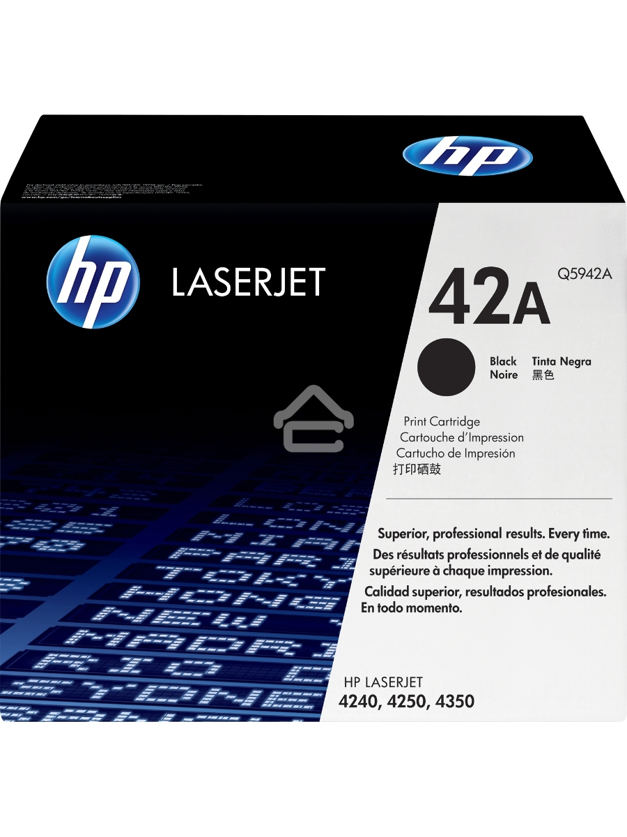 Картридж лазерный HP Q5942A черный для LJ 4250/4350 10 000 стр.