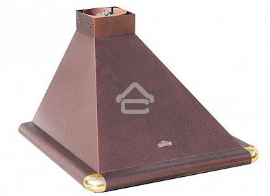 Вытяжка каминная Elikor Сатурн 60П-180-В1Л медный/золотистый, 60 см, 180 куб. м/ч, 48 дБ