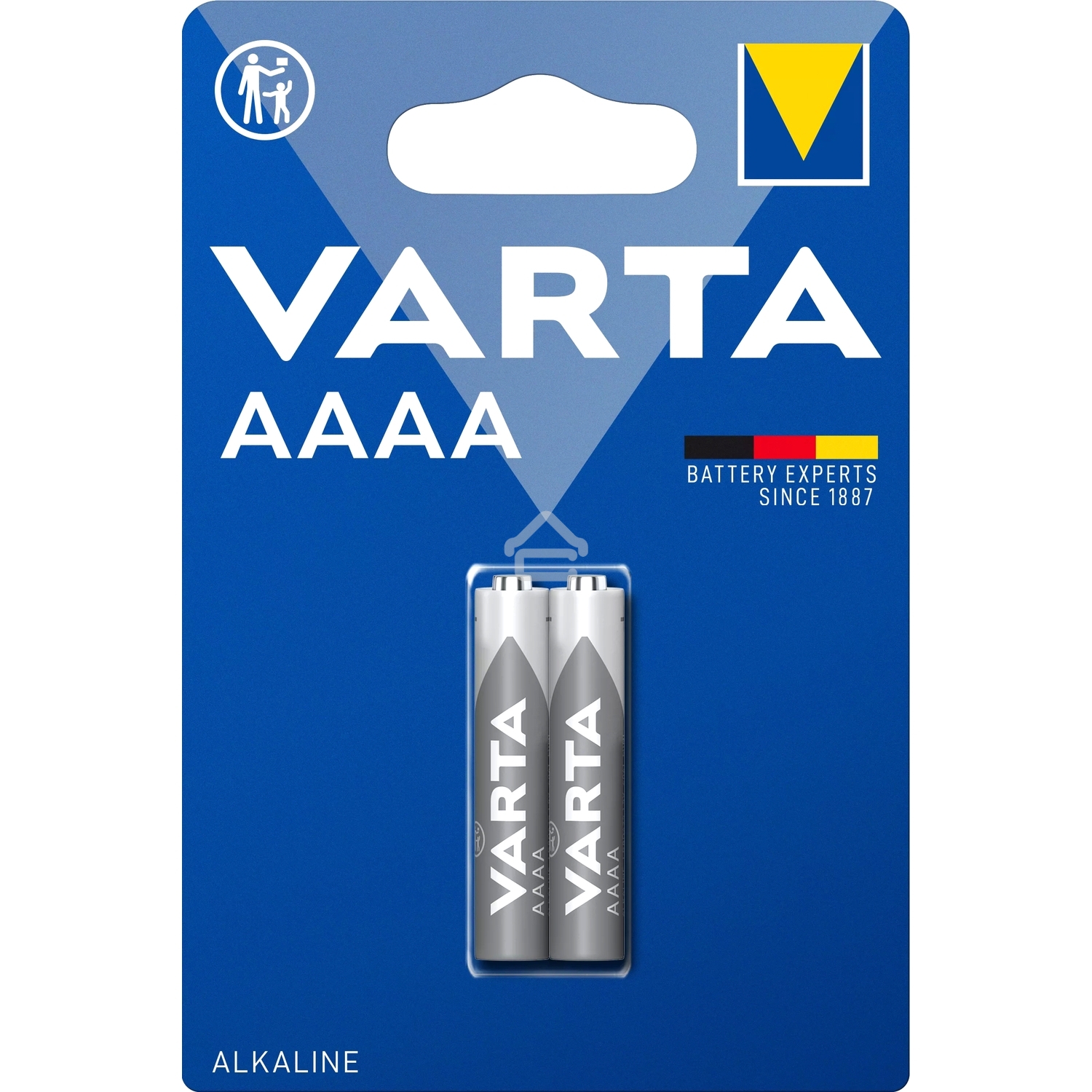 Батарейка Varta AAAA/25A/LR61/LR8D425 BL2 Alkaline 1.5V (04061) (2/20/100)