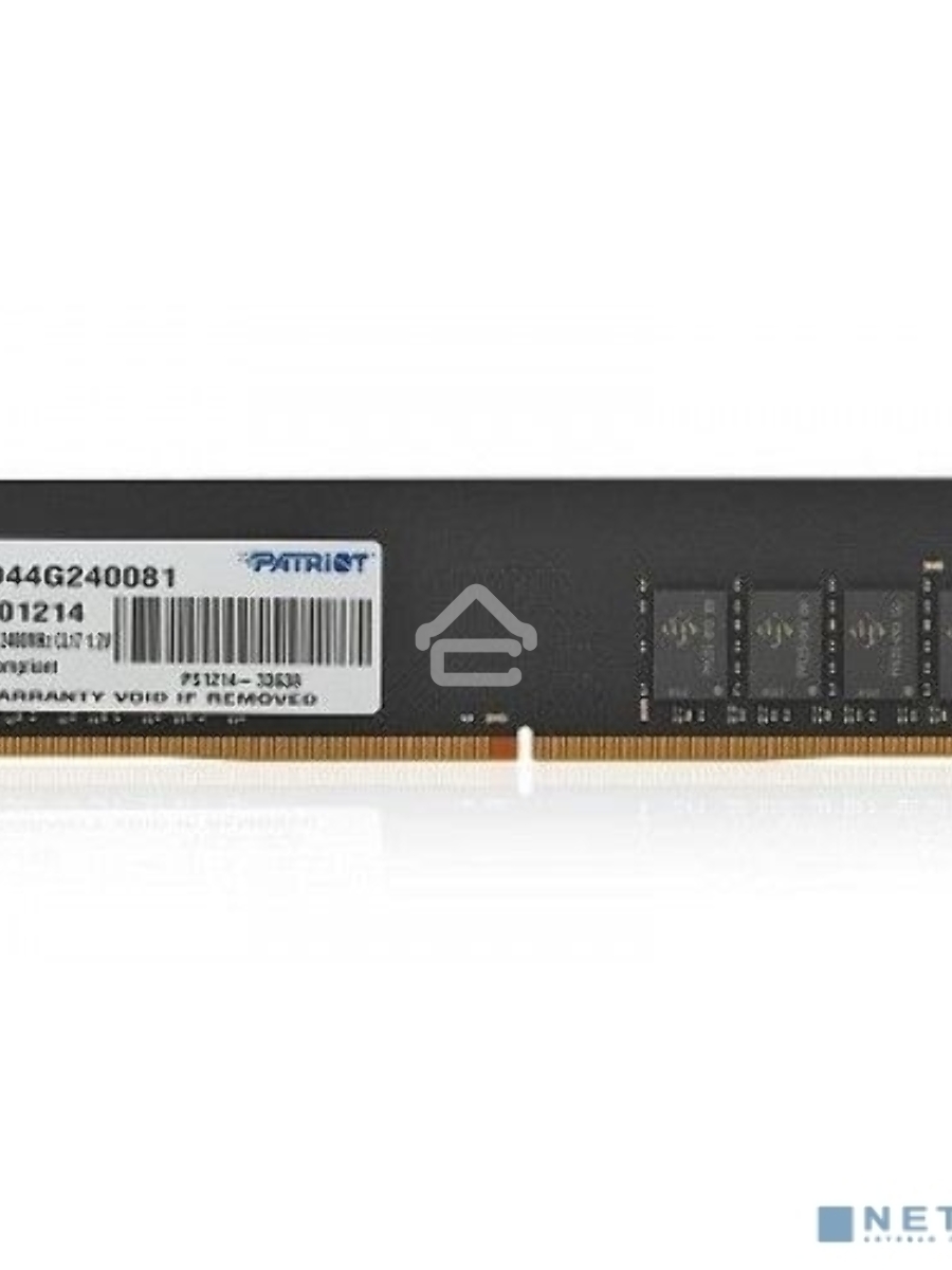 Оперативная память Patriot, DDR4, 4GB (1x4 GB), 2400 MHz, CL17, DIMM