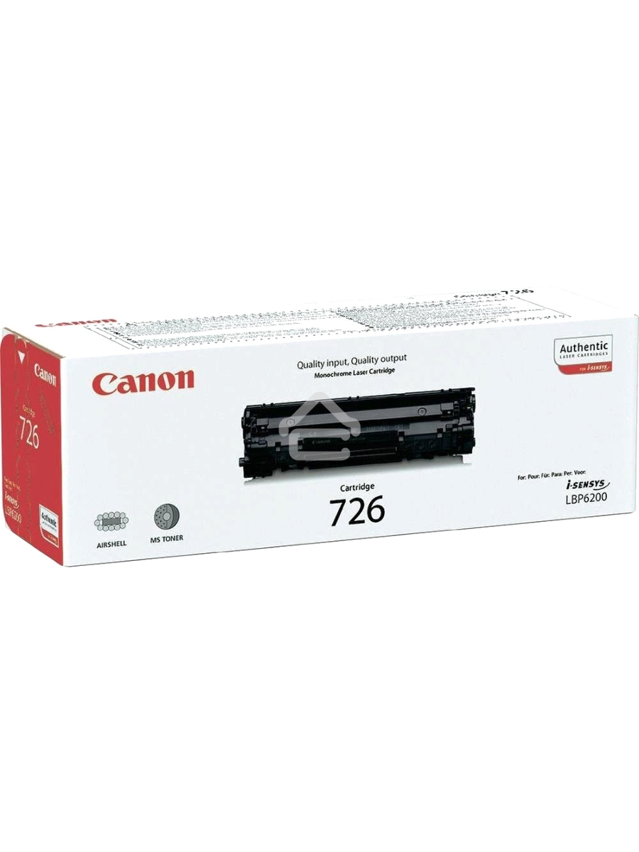 Картридж лазерный Canon Cartridge 726 (3483B002) черный (2100 стр.) для LBP6200d