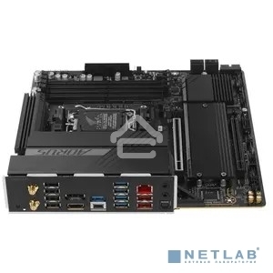 Материнская плата Gigabyte B650M AORUS ELITE AX, AM5, AMD B650, 4xDDR5, 4xSATA, 2xM.2, 1xPCI-E 5.0 x4, 1xPCI-E 4.0 x16, 1xHDMI, 1xDP, 1x 2.5Gb LAN, 4xUSB-A 2.0, 5xUSB-A 3.2 Gen 1, 2xUSB-A 3.2 Gen 2, 1xUSB-C 3.2 Gen 2, 2x3.5 мм, 7.1, Micro-ATX