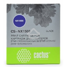 Картридж матричный Cactus CS-NX1500 черный (12.7 мм, 5 м, 1 500 000 знаков) для Star NX-1500/24xx/LC-8211
