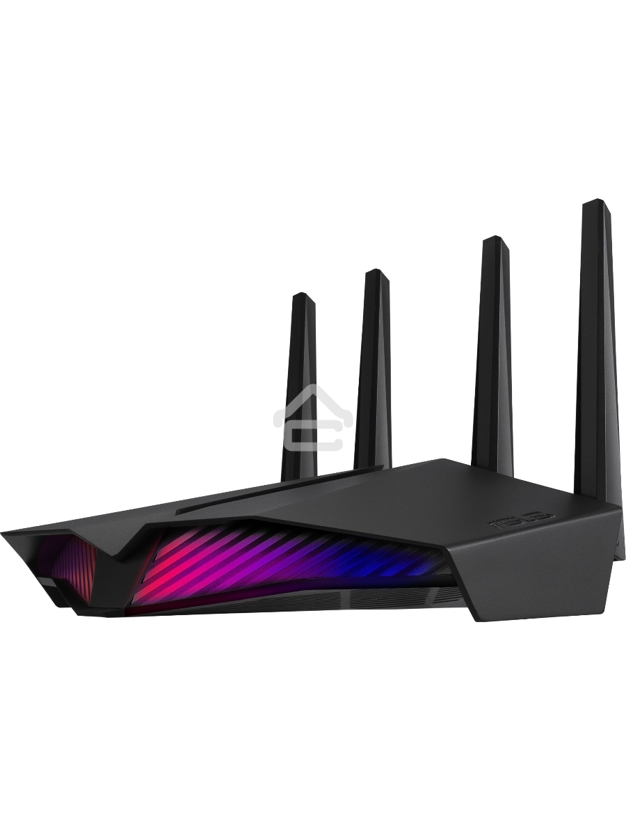 Роутер ASUS RT-AX82U роутер 802.11b/g/n/ac/ax, до 574 + 4804Мбит/c, 2,4 + 5 гГц, 4 антенны, USB, GBT LAN ; 90IG05G0-MO3R10