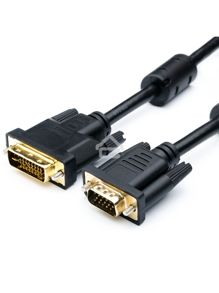 Кабель DVI TO VGA 1.8M AT6143 ATCOM
