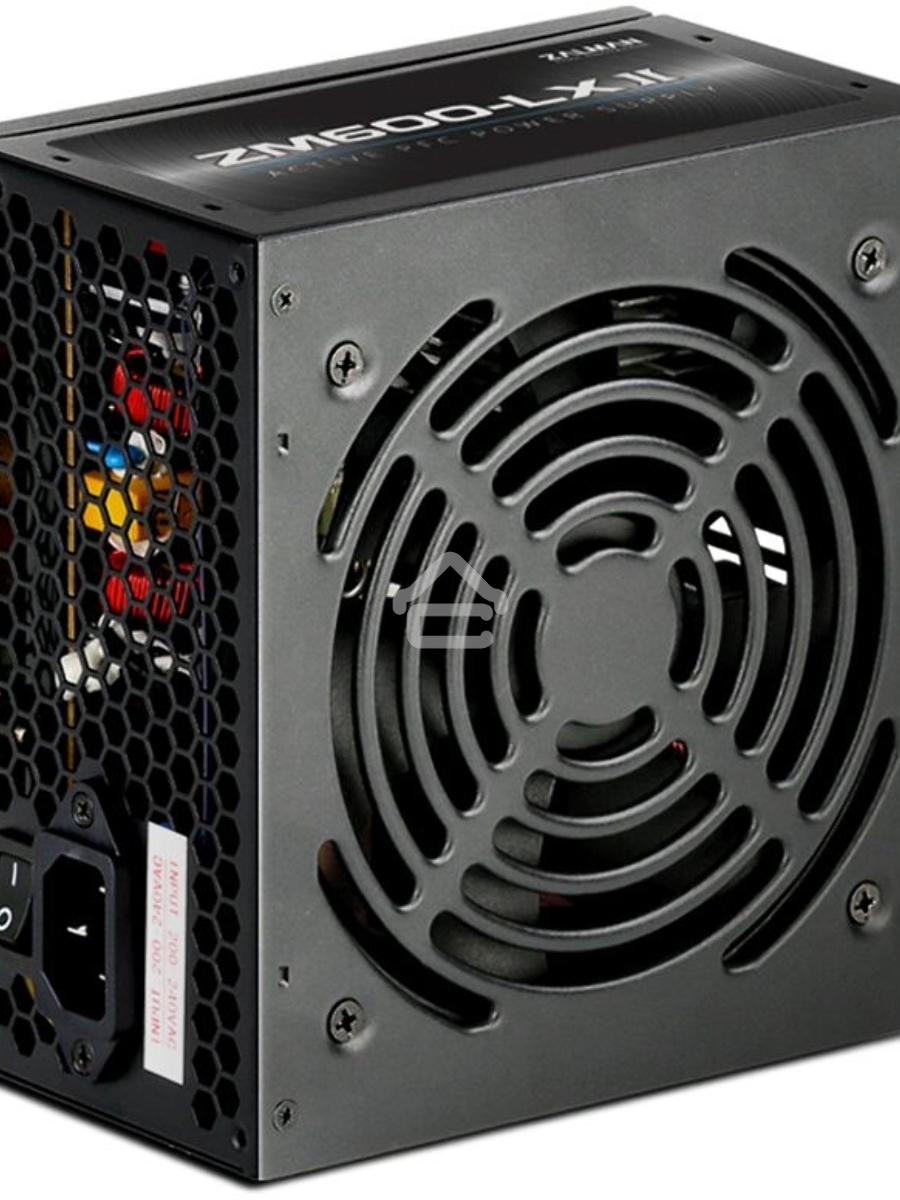 Блок питания Zalman ZM600-LXII RTL, 600Вт, 120мм, черный