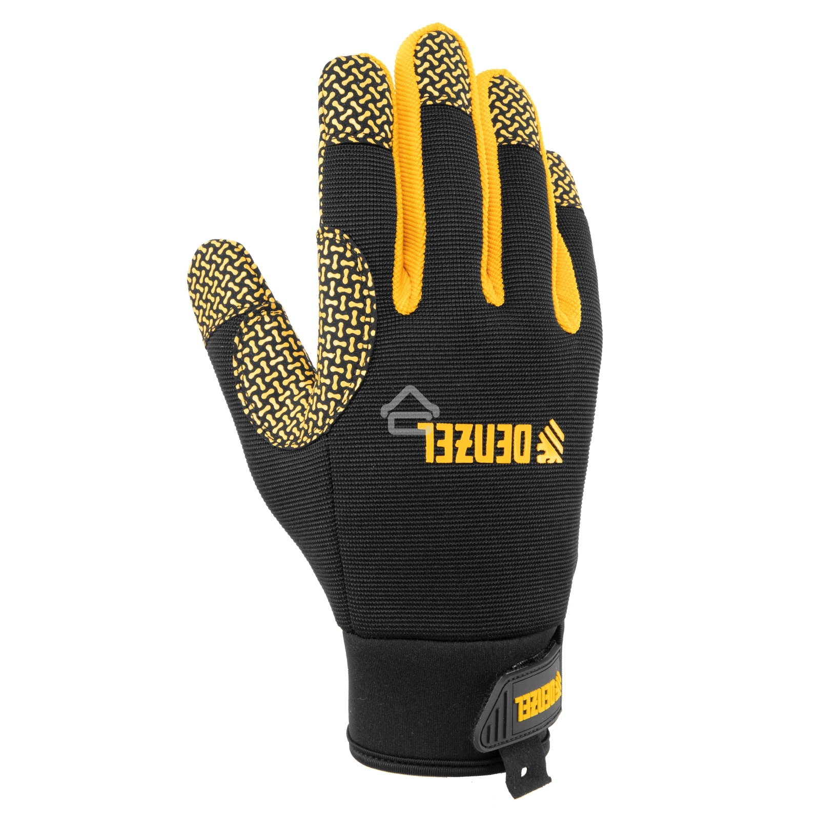 Перчатки универсальные Denzel 67999 силиконовое нанесение, размер 9