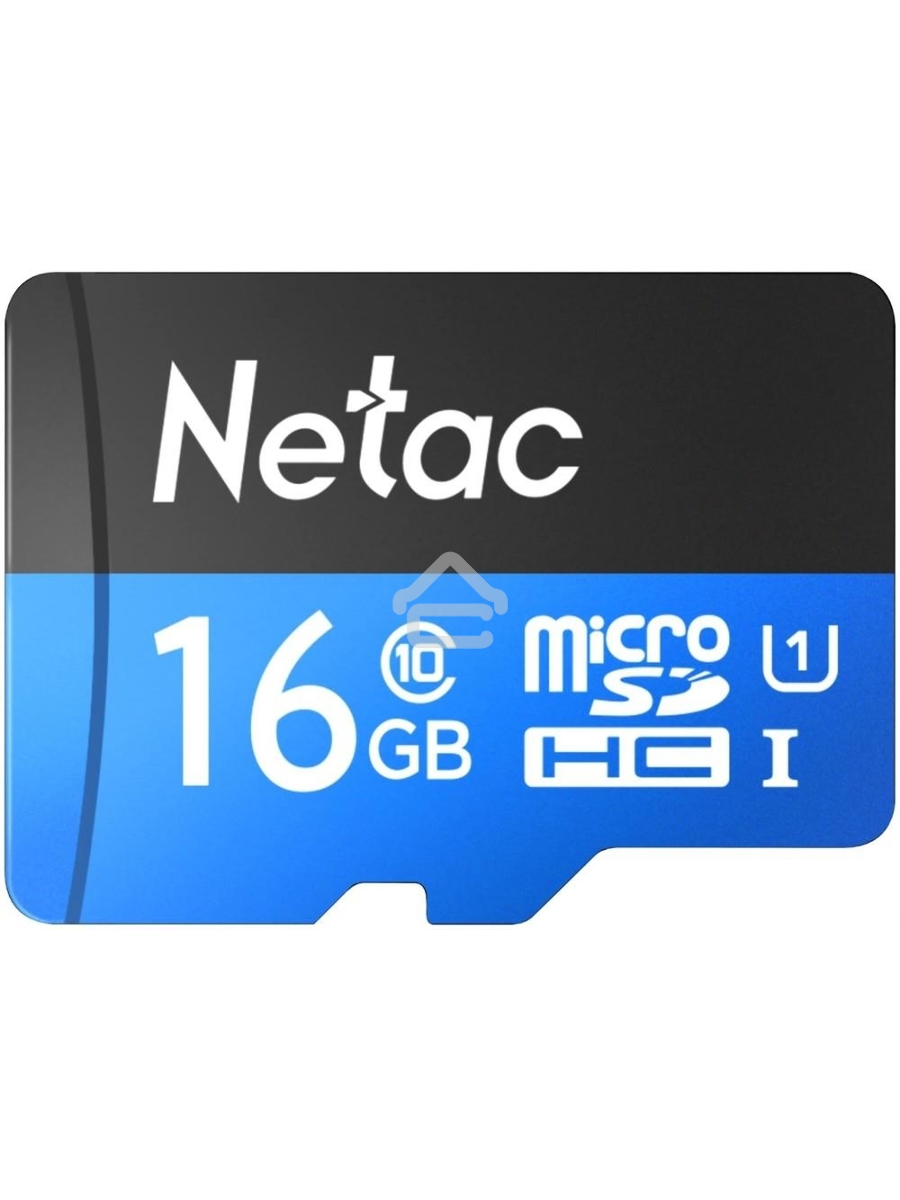 Флеш карта microSDHC 16GB Netac P500 <NT02P500STN-016G-S> (без SD адаптера) 80MB/s