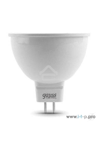 Лампа светодиодная LED 7Вт GU5.3 220В 4100К Elementary MR16 | 13527 | Gauss