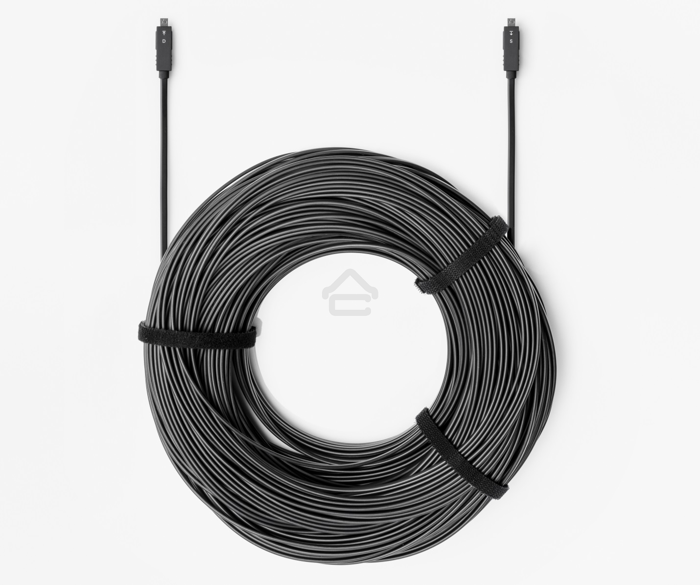 Активный оптоволоконный кабель Wize WHD20-DD-K-50 AOC HDMI 2.0 D-D (M-M), длина 50 м.