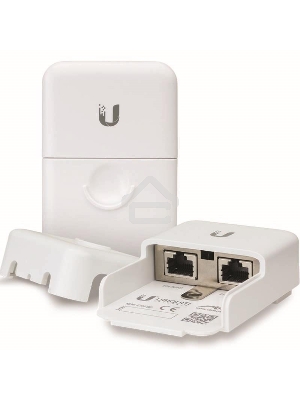 Грозозащита UBIQUITI Ethernet Surge Protector Gen 2 Ethernet уличная, 1 Гбит/с (ETH-SP-G2)