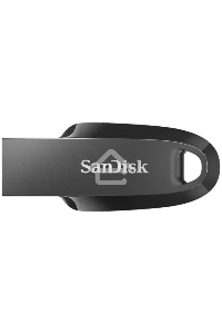 Флеш диск 128GB SanDisk CZ550 Ultra Curve, USB 3.2 черный