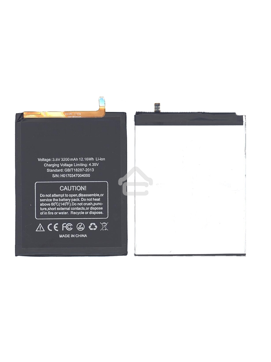 Аккумуляторная батарея BAT16523200 для Doogee Y6, Y6c 3200mAh 3,8V