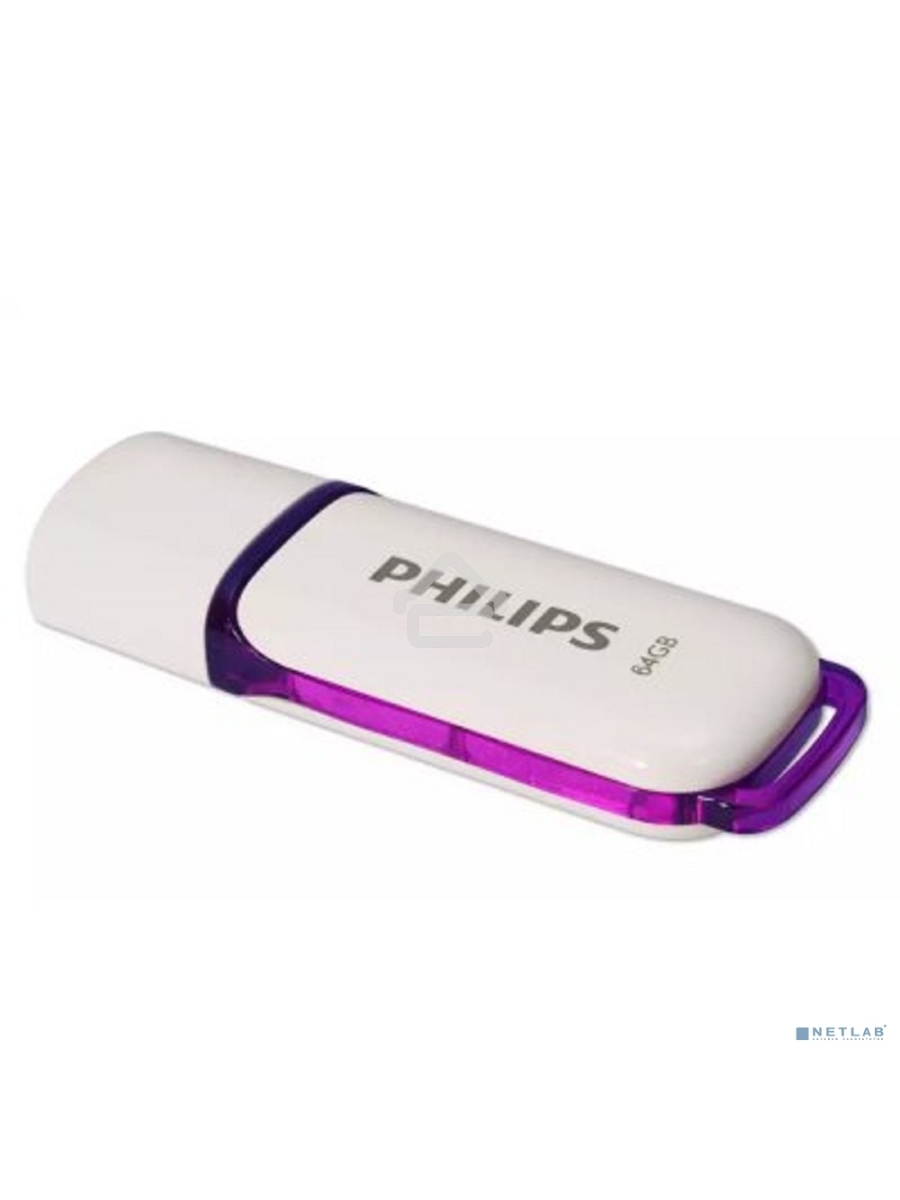 Флеш диск 64GB PHILIPS SNOW2.0 64GB, USB 2.0