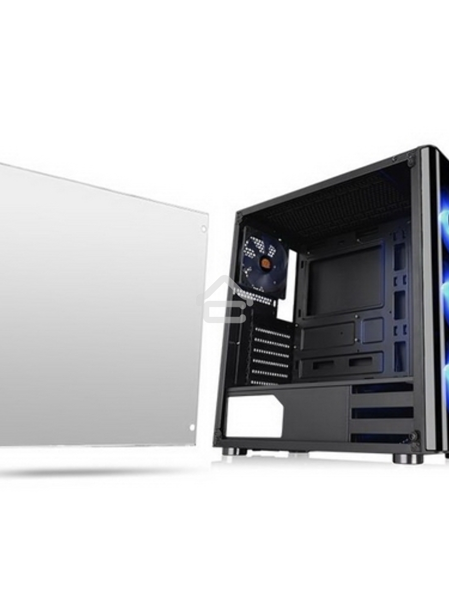 Компьютерный корпус V200 TG RGB CA-1K8-00M1WN-01 Black/Win/SPCC/Tempered Glass*1/120mm RGB Fans*3 + 120mm Standard Fan*1/MB Sync