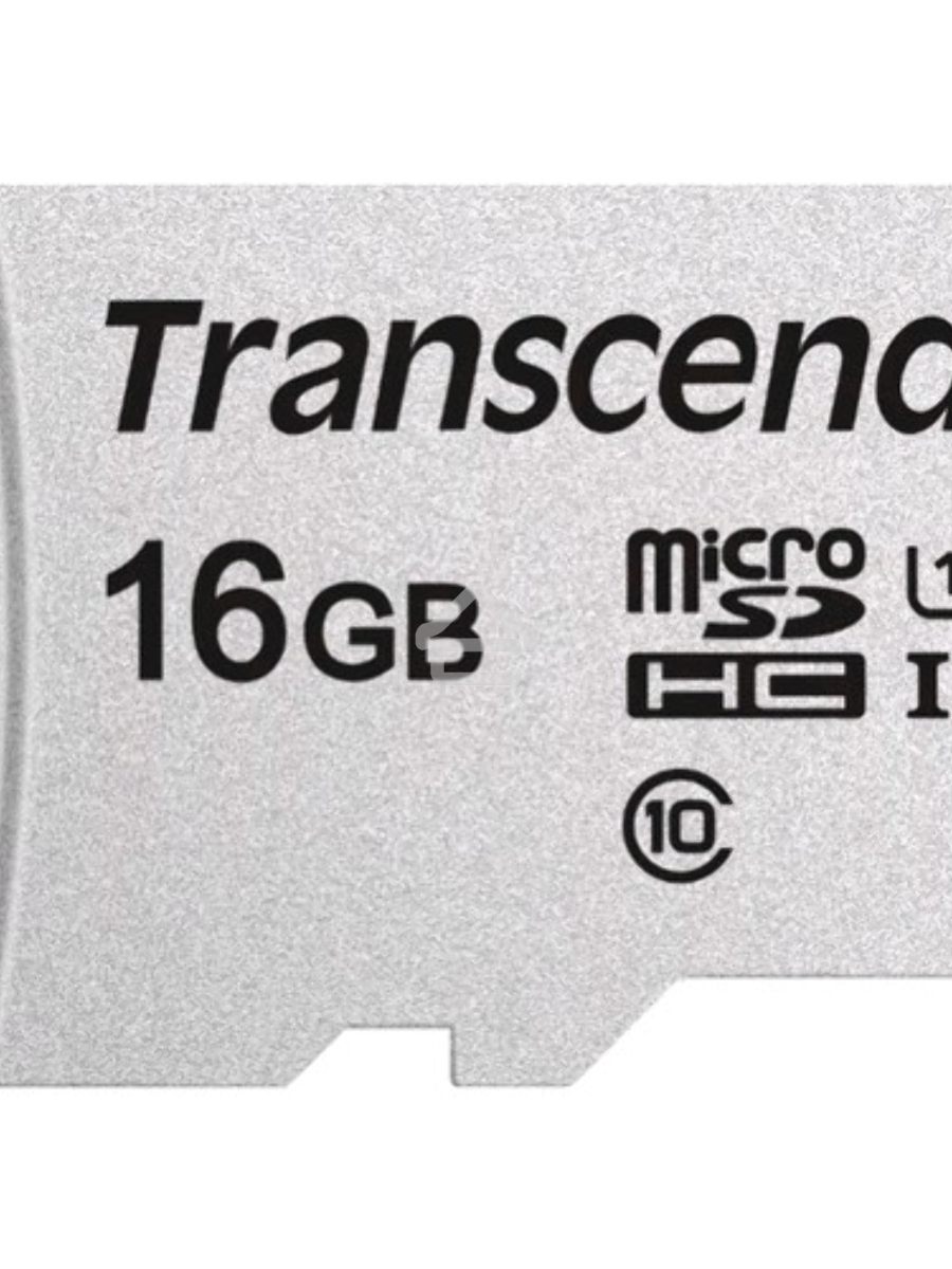 Флеш карта Micro SecureDigital 16Gb TranscendTS16GUSD300S-A{MicroSDHC Class 10 UHS-I, SD adapter}