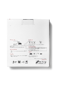 Привод DVD-RW LG GP57EW40 белый USB slim внешний RTL