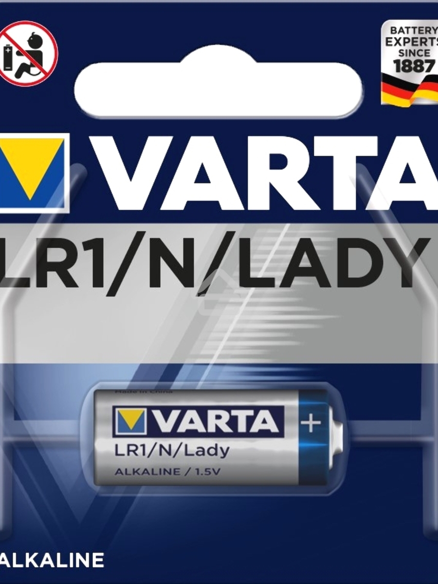 Элемент питания VARTA ELECTRONICS  LR 1 бл.1
