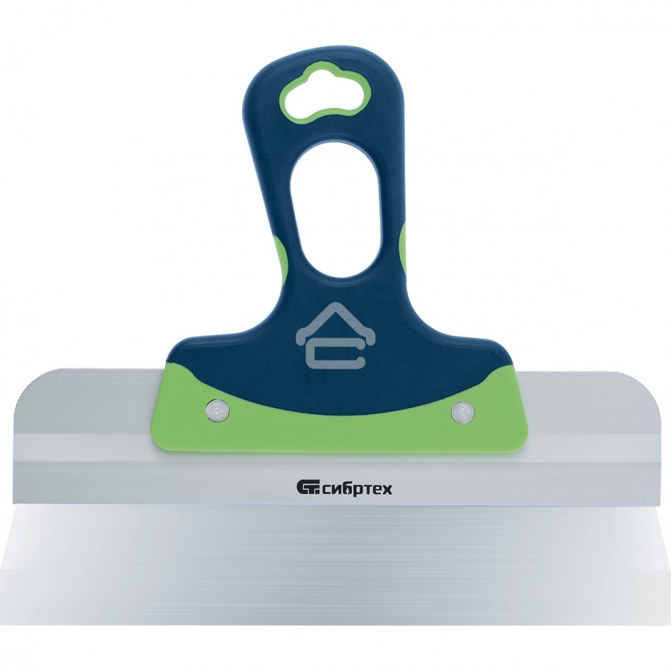 Шпатель фасадный СИБРТЕХ нержавеющая сталь, 200 мм, 2-компонентная ручка 85573