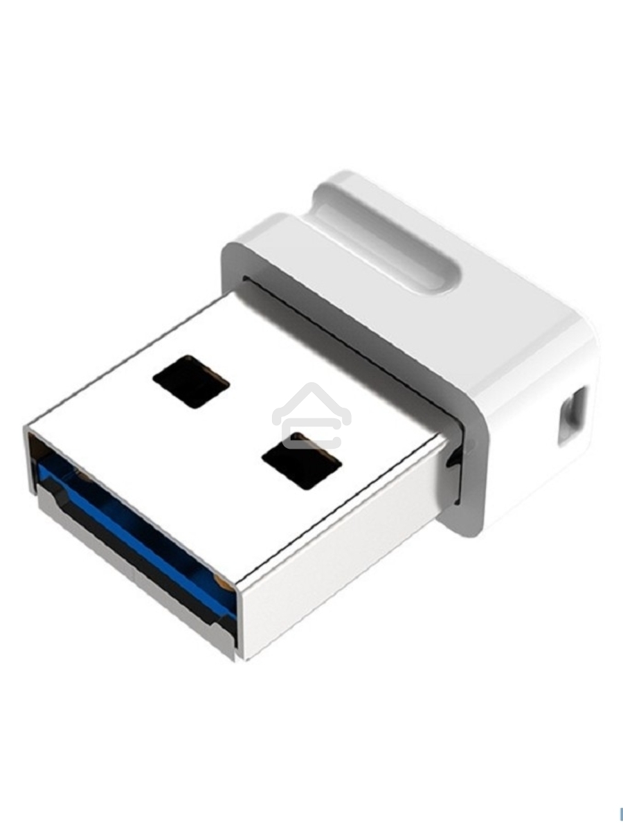 Флеш диск Netac U116 64Gb <NT03U116N-064G-30WH>, USB3.0, миниатюрная пластиковая белая