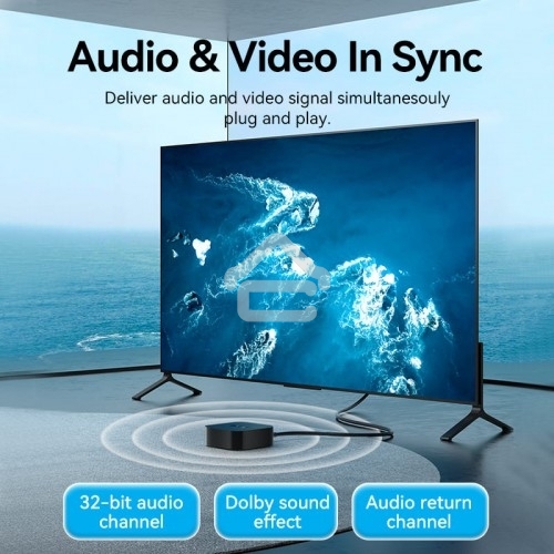 Кабель Vention HDMI High speed v2.0 with Ethernet 19M/19M - 15м
