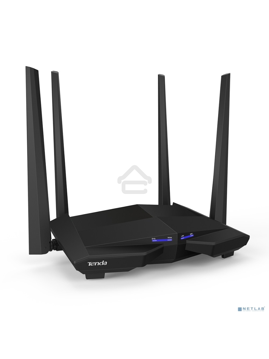 Маршрутизатор/роутер Wi-Fi TENDA 1200MBPS 1000M 3P AC10