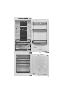 Встраиваемый холодильник Maunfeld MBF177NFWHGR Inverter