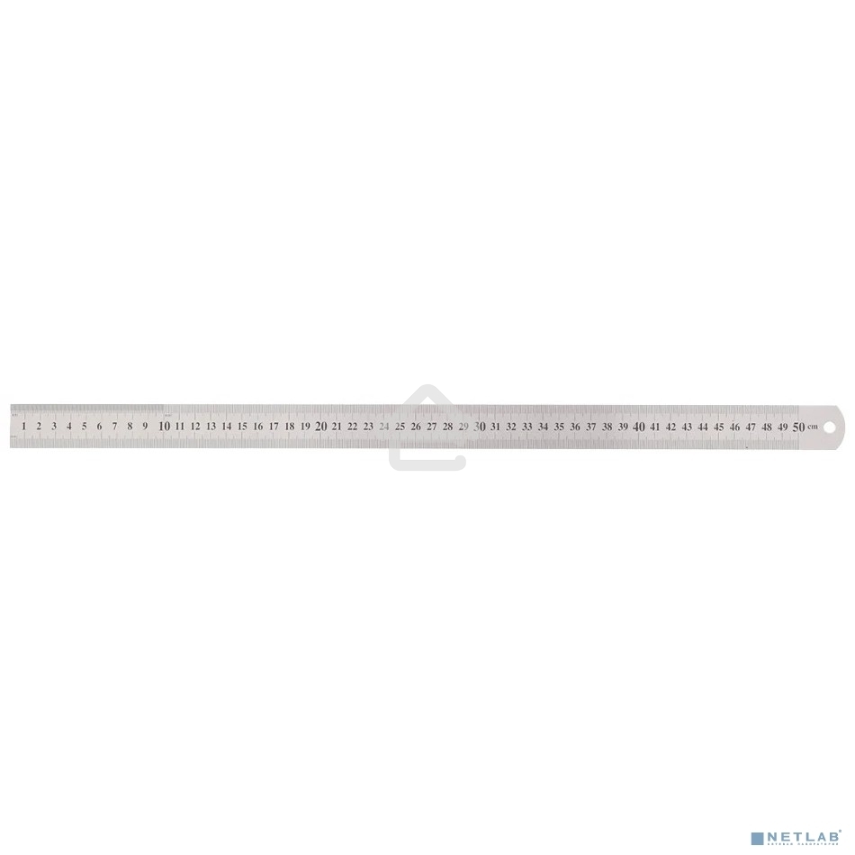 Линейка измерительная Sparta 500 мм, металлическая