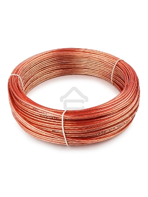 Акустический кабель Cablexpert CC-TC2x0,75-30M, прозрачный,  30 м, бухта