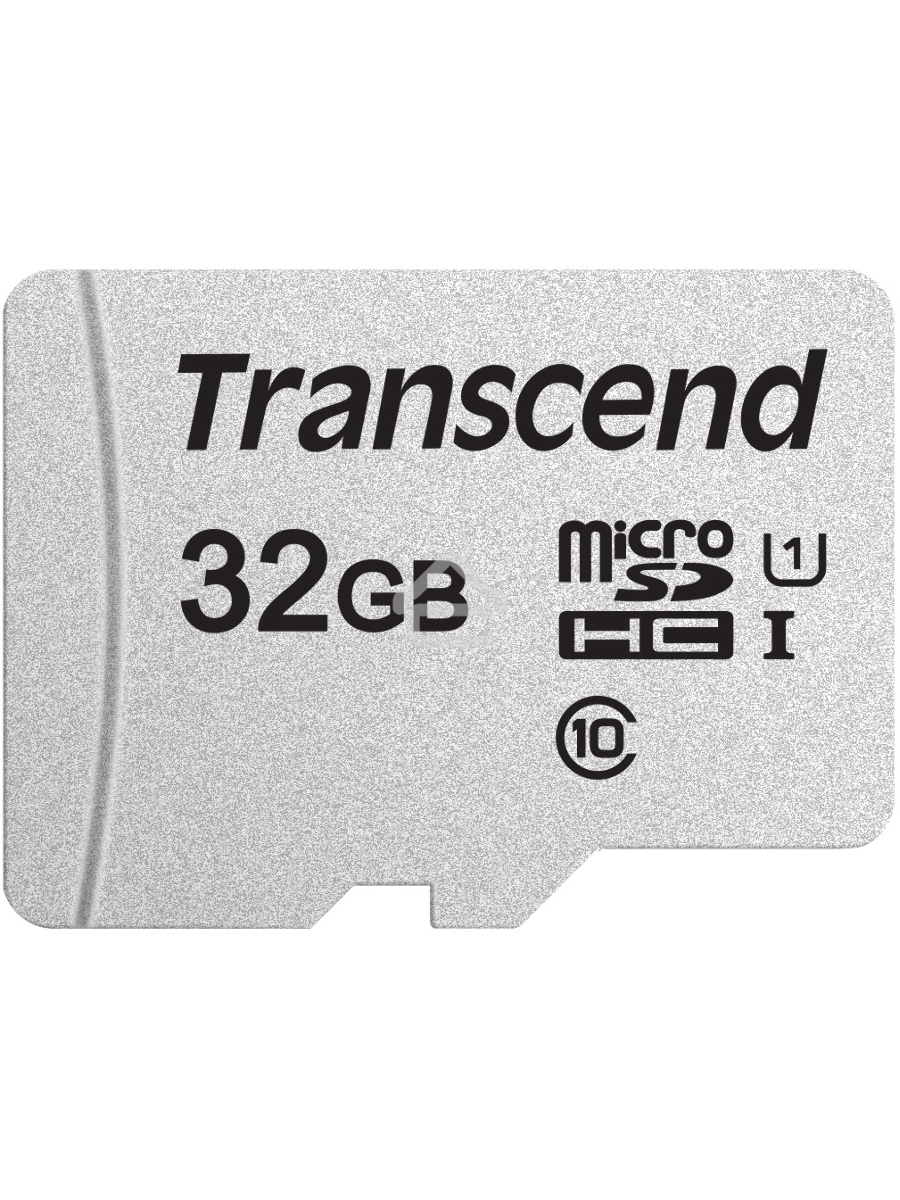 Флеш карта microSD 32GB Transcend microSDHC Class 10 UHS-1 U1, (без адаптера), TLC