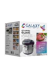 Мультиварка Galaxy GL 2641, черный, объем 5 л, 900 Вт, 11 программ