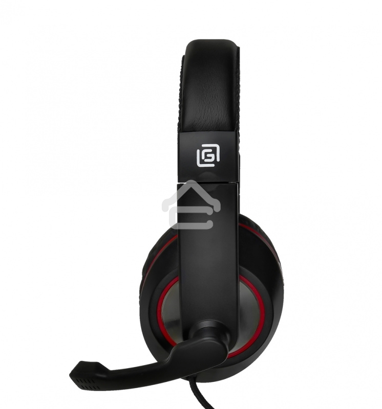 Гарнитура Oklick HS-L390G DRAGON black/red 1.8m (JD-728S)